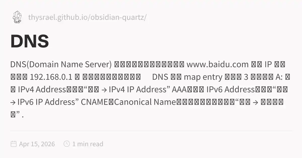 DNS