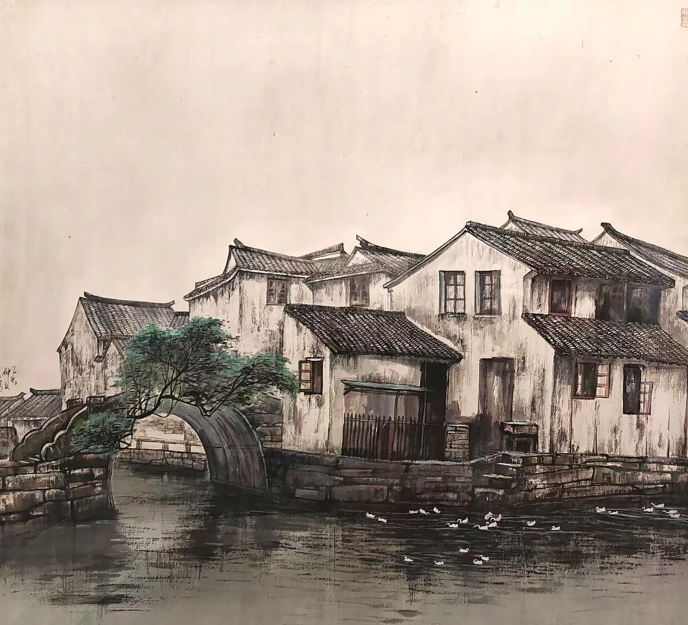 白墙